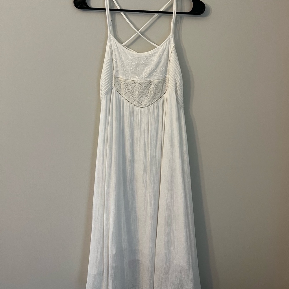 white dress
